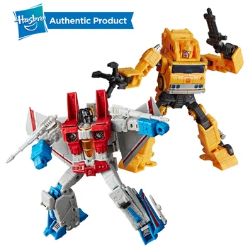 

Hasbro Transformers Toys Generations War for Cybertron Earthrise Voyager WFC-E10 Autobot Grapple WFC-E9 Starscream Action Figure