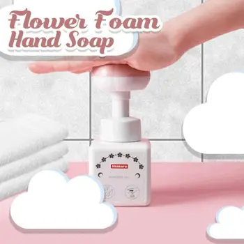 250ml Cute Petal Mousse Foam Hand Soap Foam Type Children s Baby Student Press Bottle