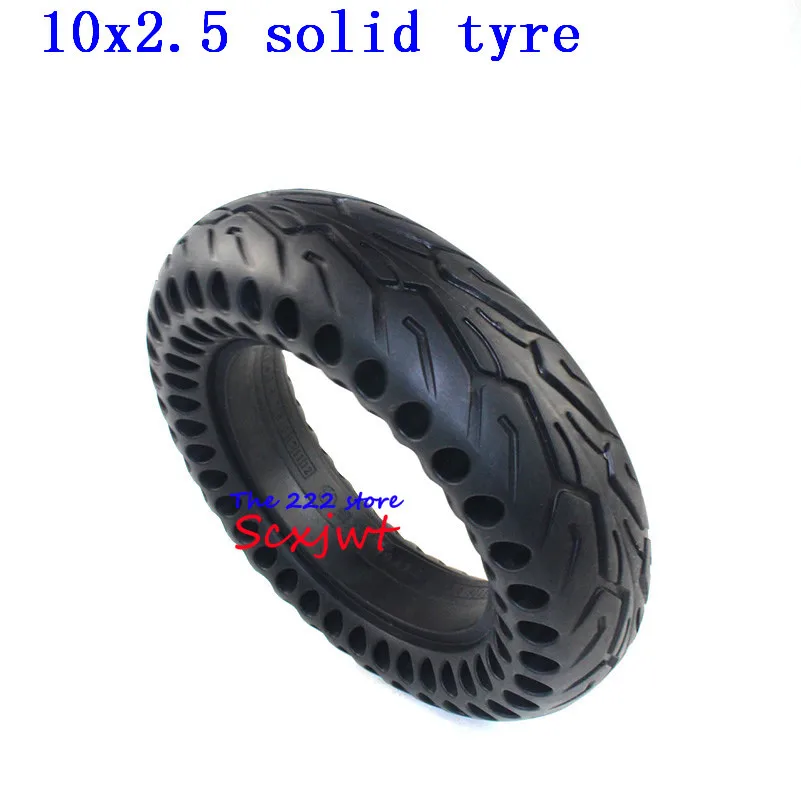 

10 Inch Electric Skateboard Tire Solid Tyre 10x2.5 for Electric scooter Skate Board 10x2.25 10x2.50 Non-inflatable Tyre