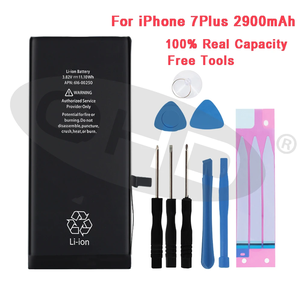 10 шт./лот новейшая батарея для Apple iPhone 6 S 7 5S 5 Сменные мобильные батареи iphone 5s s