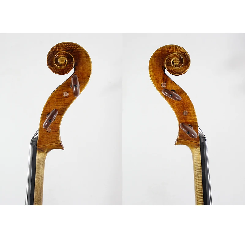 Stradivari 1730 "De Munck Cello Copy Best Model Slim Body Cello ,Excellent Sound Resonance