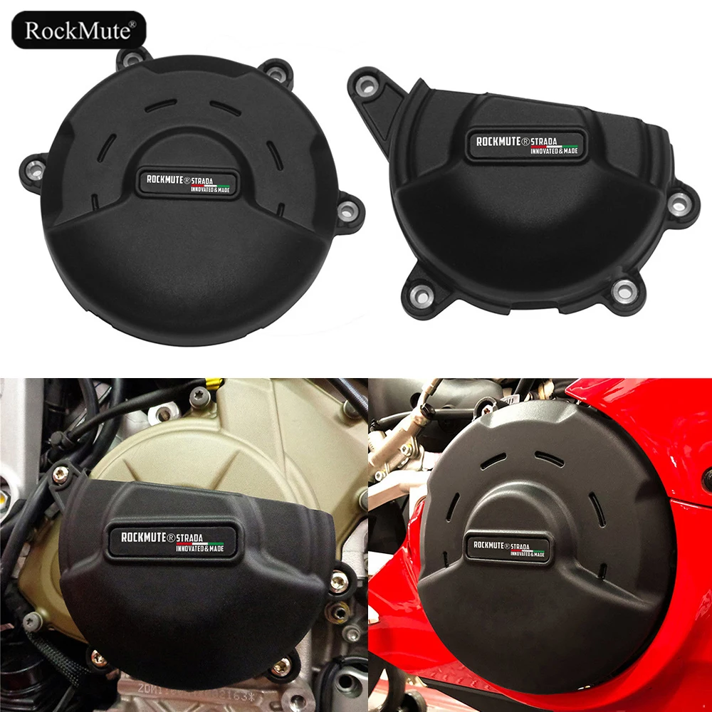 Защитная крышка двигателя для Ducati V4 Panigale 2018 2020 чехол коробки передач мотоцикла