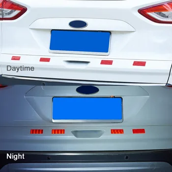 

Car Safety Reflective Stickers PVC Reflective Film Square Shape Warning Lighting Sticker Adhesive Tapes