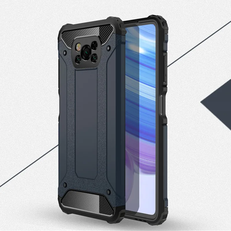 

Armor Case for Xiaomi Poco X3 Case Poco F2 Pro M2 X2 Pocophone F1 Redmi K30 Ultra 8 9 Cover Phone Bumper Fitted Case Cn(origin)