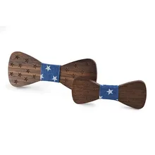 Новые стильные детские аксессуары, твердый деревянный лук, галстук, деревянный галстук, модный, для отдыха, для детей, для защиты окружающей среды, галстук, звезда