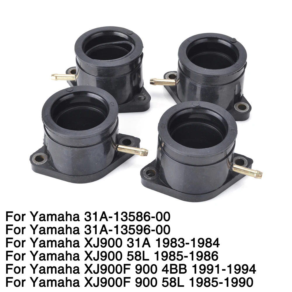 Adattatore Interfaccia Carburatore Moto 4 Pezzi Per Yamaha Xj 900 Xj900 31A 58L Xj 900F Xj900F 900 4Bb 31A-13596-00 31A-13596-00