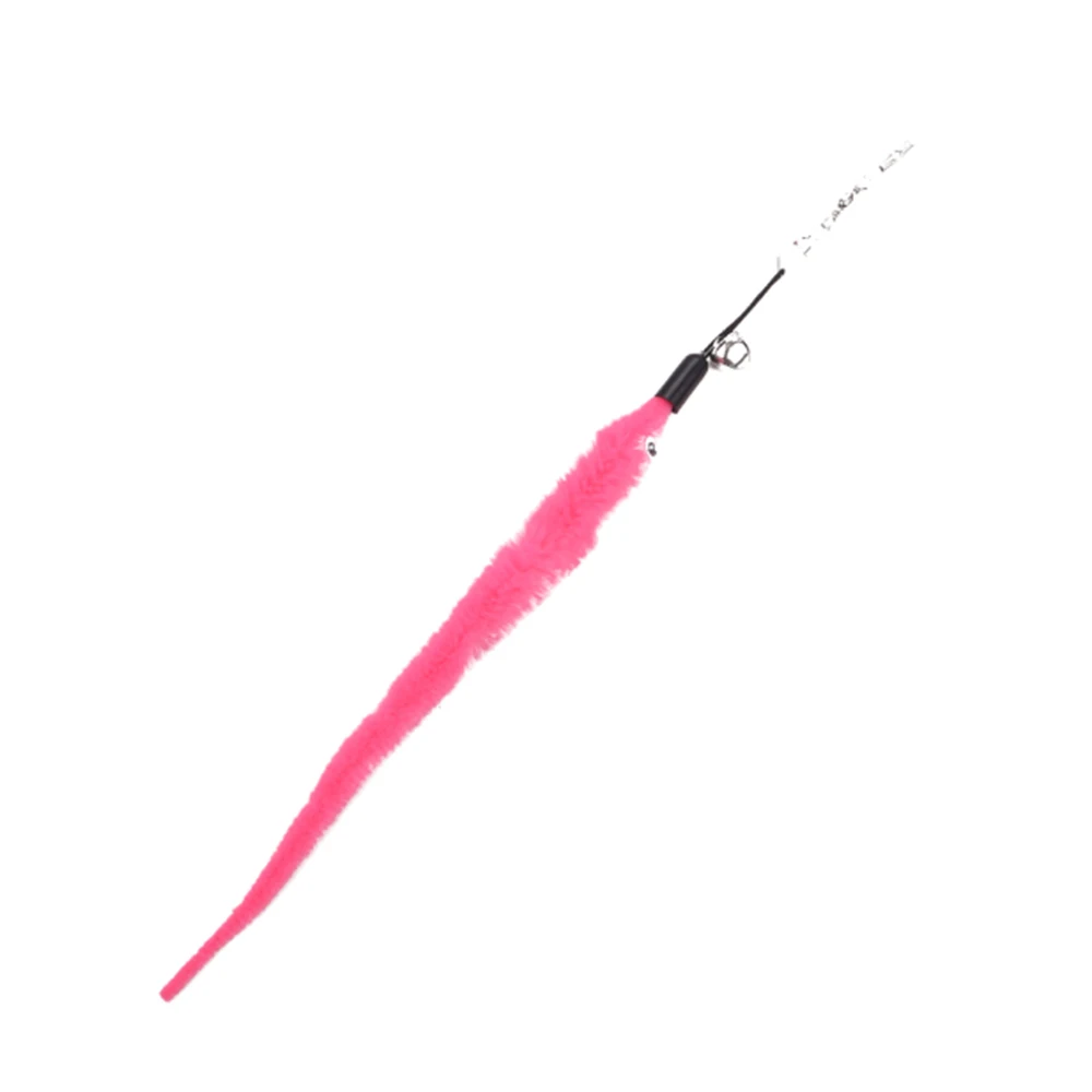 Funny Cat Toys Fishing Stick Feather Interactive Telescopic Rod Pets Toys cat's feather stick with Bells Pets Supplies