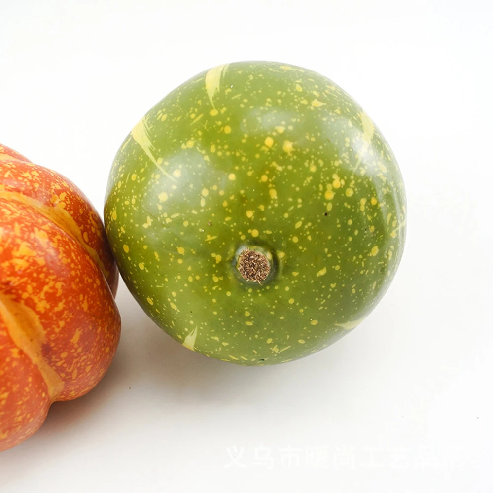 8 шт. Осенний урожай декорации реквизит искусственная мини тыква ягоды клен