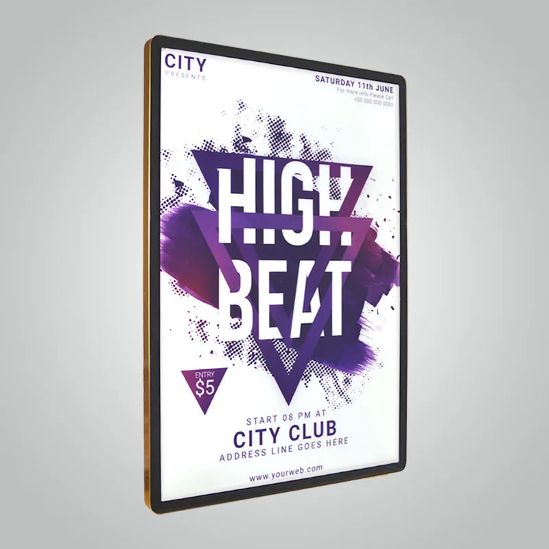 Indoor Light Box Signs Movie Poster Light Box Led Light Box Sign Advertising Advertising