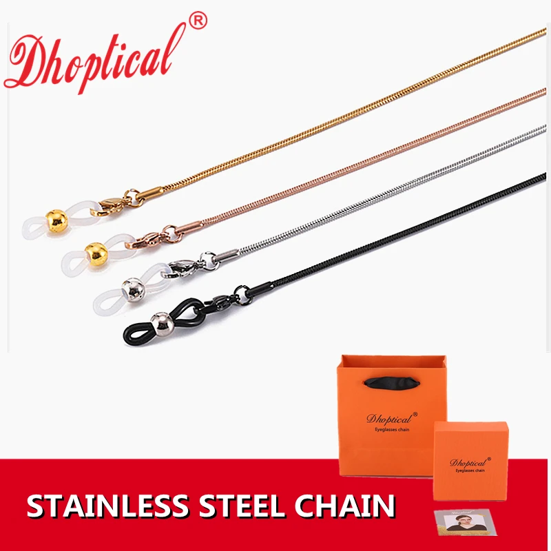 

Eyeglass Chain Sunglasses Eyewear Strap Holder Reading Glasses Retainer for Women and man by Dhoptical