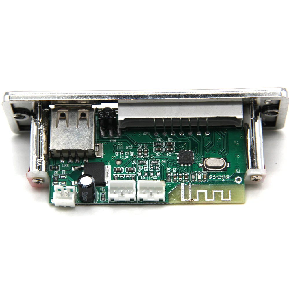 Автомобильный USB Bluetooth Hands-free MP3-плеер встроенный MP3 декодер плата модуль с дистанционным управлением USB FM магнитола с AUX для автомобиля