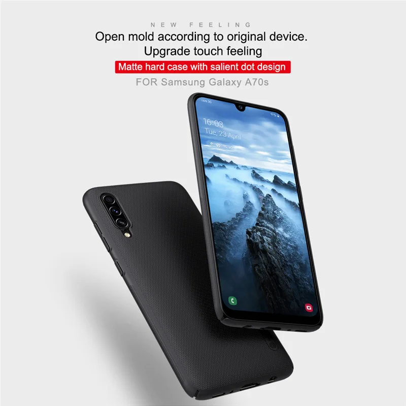 For Samsung Galaxy A70S Case Cover NILLKIN Fitted Cases For Samsung Galaxy A70S Super Frosted Shield For Samsung Galaxy A70S