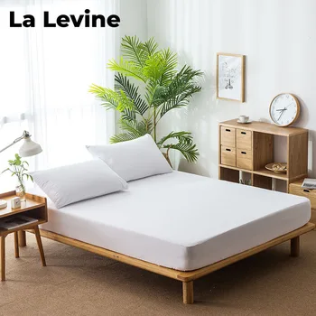 

Solid Color Terry Cloth Bedspreads Waterproof Bed Cover Anti-skid Mattress Dustproof Anti-mite Bed Spread Set Children's Adult