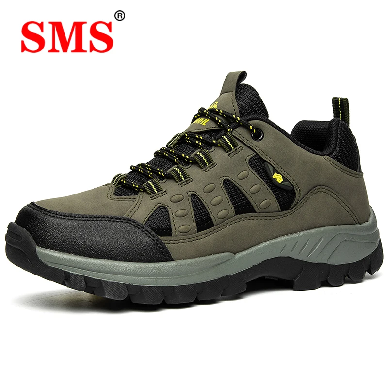 

SMS Men Shoes Winter Outdoor Sports Casual Hiking Shoes Warm Comfortable Sneakers Couple Walking Footwear Plus Size Unisex