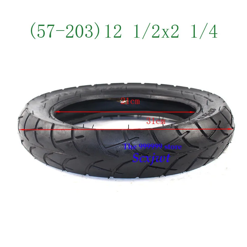 

High performance Bike Stroller Urban Electric Scoote Tire Set 12 1/2 x 2 1/4 12 *2.125 57-203 ( Tires&Tubes)
