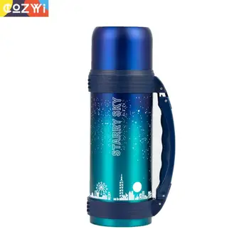 

Outdoor Sport Thermos Flask 1.2L Large Capacity Vacuum Flask Climbing Camping Christmas Termo Termos Water Bottle