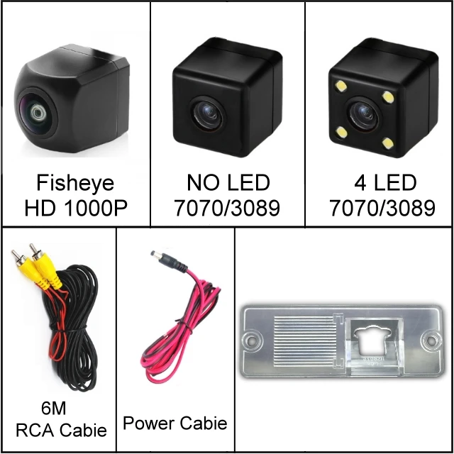 6 m cable Для Mitsubishi Lancer Lioncel V3 Virage Cedia Virage Автомобильная Водонепроницаемая камера заднего вида с функцией ночного видения - Название цвета: 6 m cable