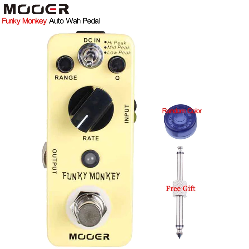 Mooer Funky Monkey Авто Wah гитарный эффект педали широкий регулируемый диапазон эффекты