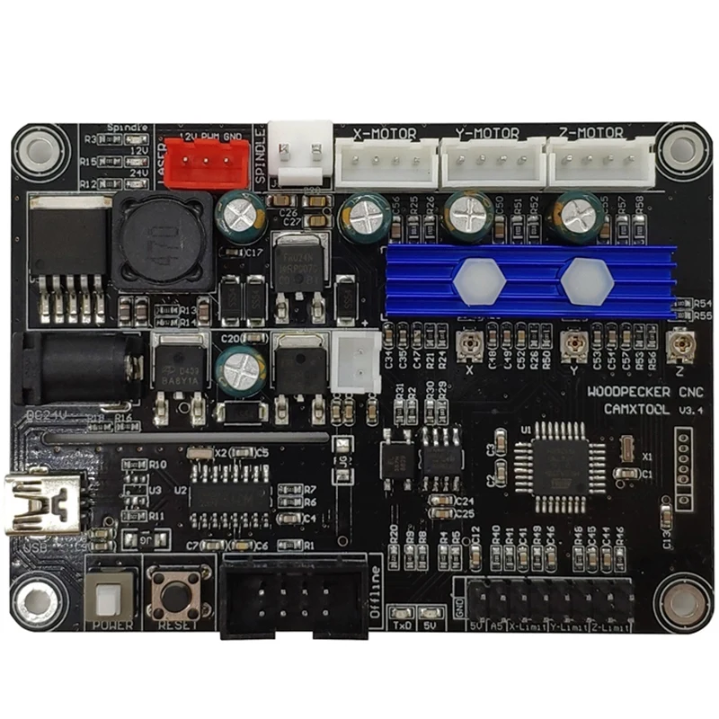 

CNC Mini Engraving Machine Controller Board 3 Axis GRBL USB Port Engraver Control V3.4 for CNC3018 CNC 3018PRO