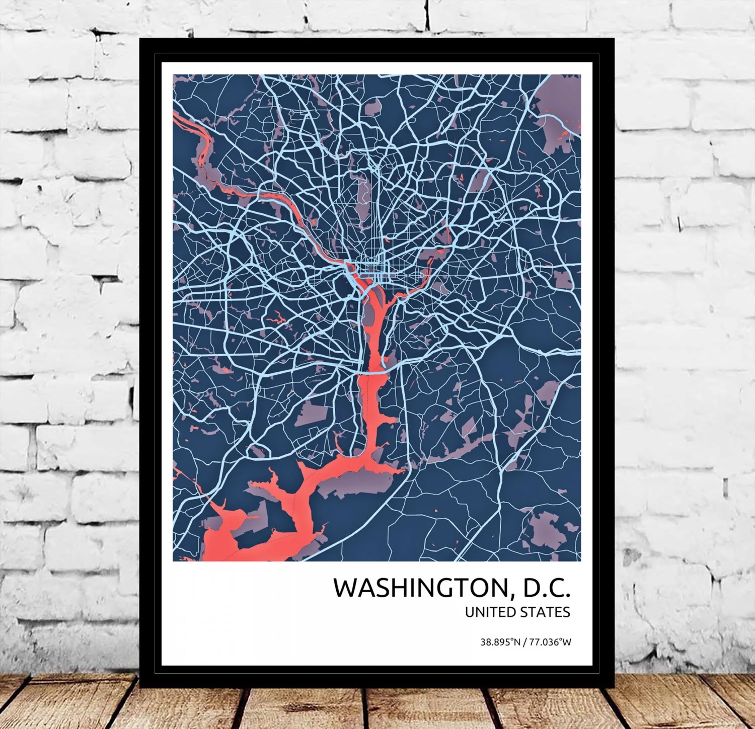 US City Washington Poster | Дом и сад