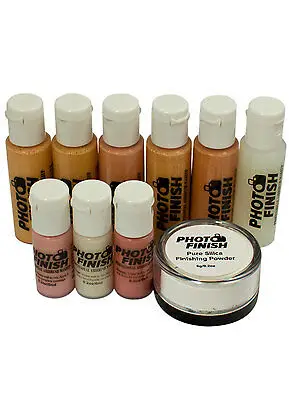 Airbrush makeup kit, foundation set ,10 piece /set, Matte finish ,Concealer long lasting