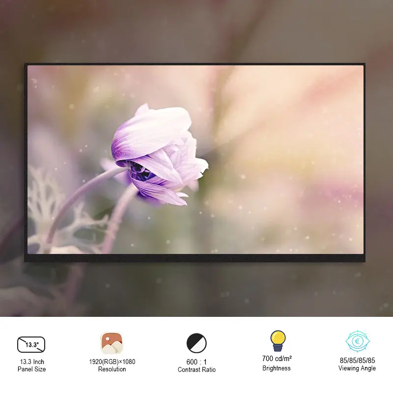 Оригинальный ЖК-экран 13 3 дюйма eDP TTL M133NWF3 R1 1920*1080 высокая яркость 700 Контрастность
