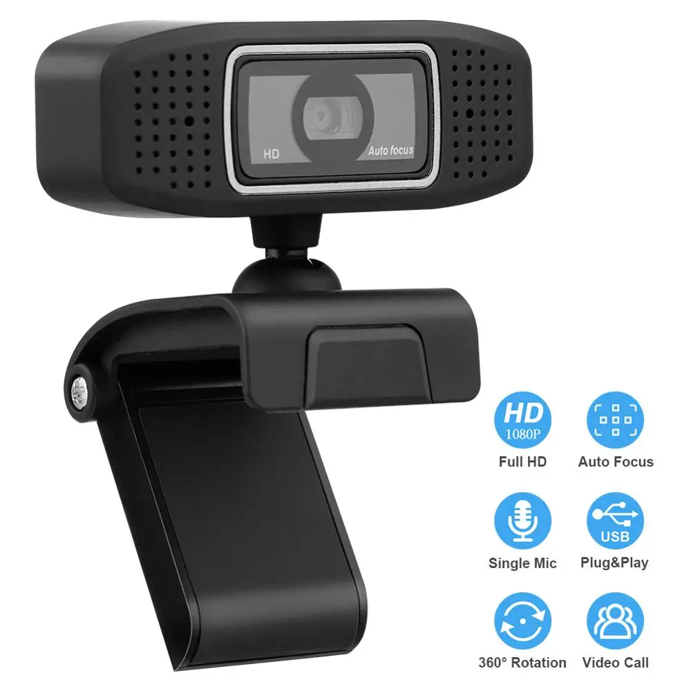 Горячая Распродажа 1080P Full HD мини ПК веб-камера USB камера Веб-камера со встроенным