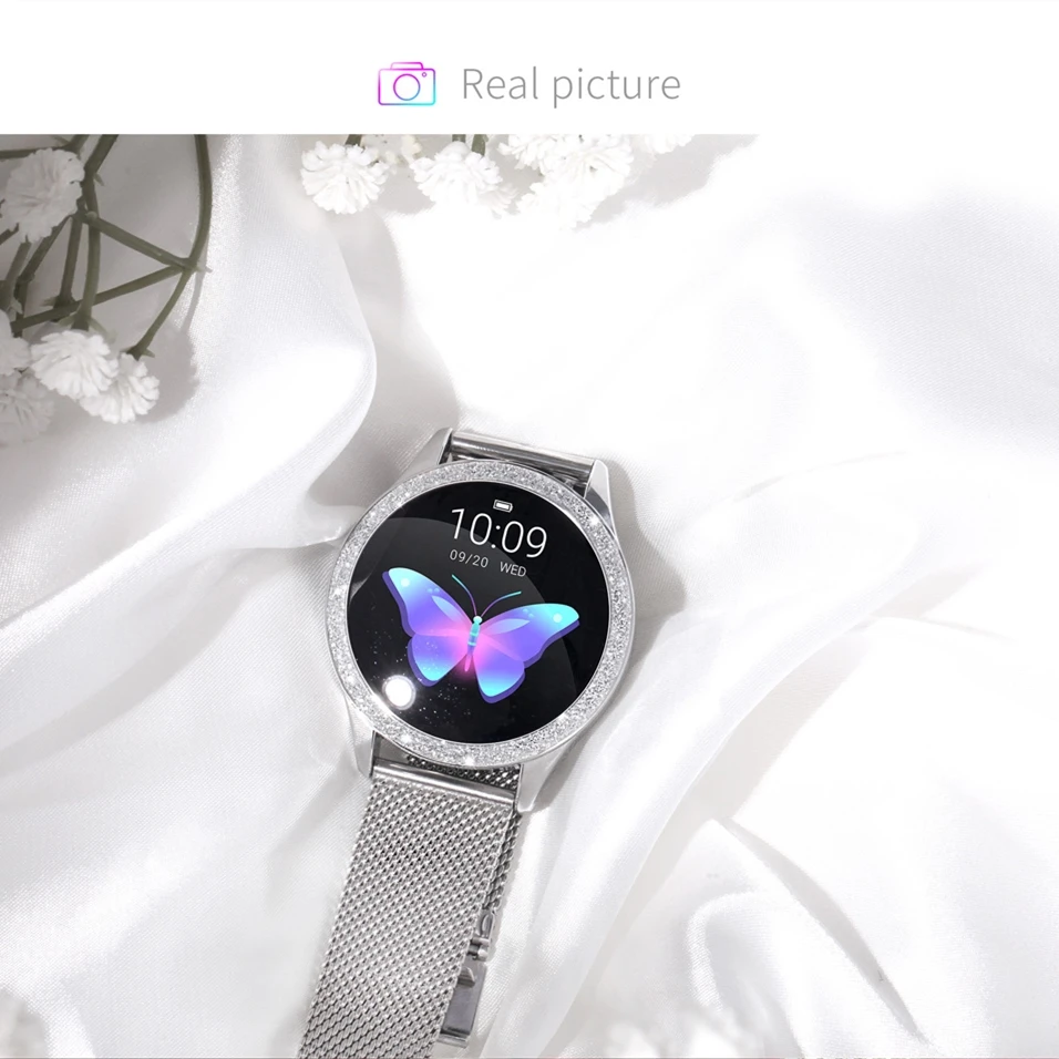 Nennbo Ai05 Smart Watch Women IP68 Wristwatch Heart Rate Bluetooth Watch Women Bracelet 2019 Lady Watch KW10 Upgraded Version Nennbo Ai05 Smart Watch Women IP68 Wristwatch Heart Rate Bluetooth Watch Women Bracelet 2019 Lady Watch KW10 Upgraded Version