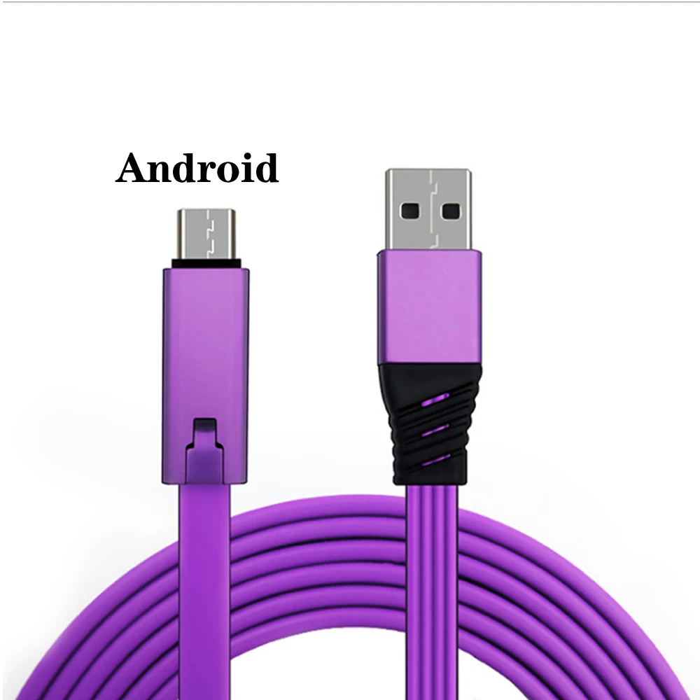 Регулируемый USB кабель для IPhone TypeC Micro USB Can Repair Cable 1,5 m Repair and Recycle Renewable Charging Adapter Cable