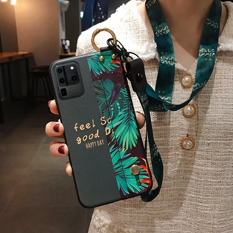 Для Samsung Galaxy A10 A30 A30s A50 A50s A70 A71 A51 ремешок чехол для S10 S9 S8 S20 Plus Ultra Note 8 9 10 20