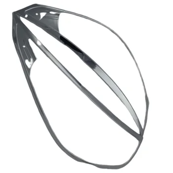

DHBH-Exterior ABS Chrome Front Light Lamp Cover Headlight Covers Car Accessories for Hyundai Tucson IX35 2010 2011 2012 2013 201