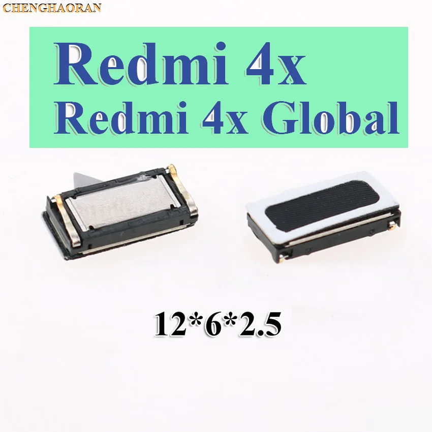 2 шт. наушники звук Топ Динамик приемник для Xiaomi Redmi 6 4 Pro 3 3X3 S S2 Note 7 6 5 2 3 Pro 4 4X 6A 5A - Color: Redmi 4x 4x Global