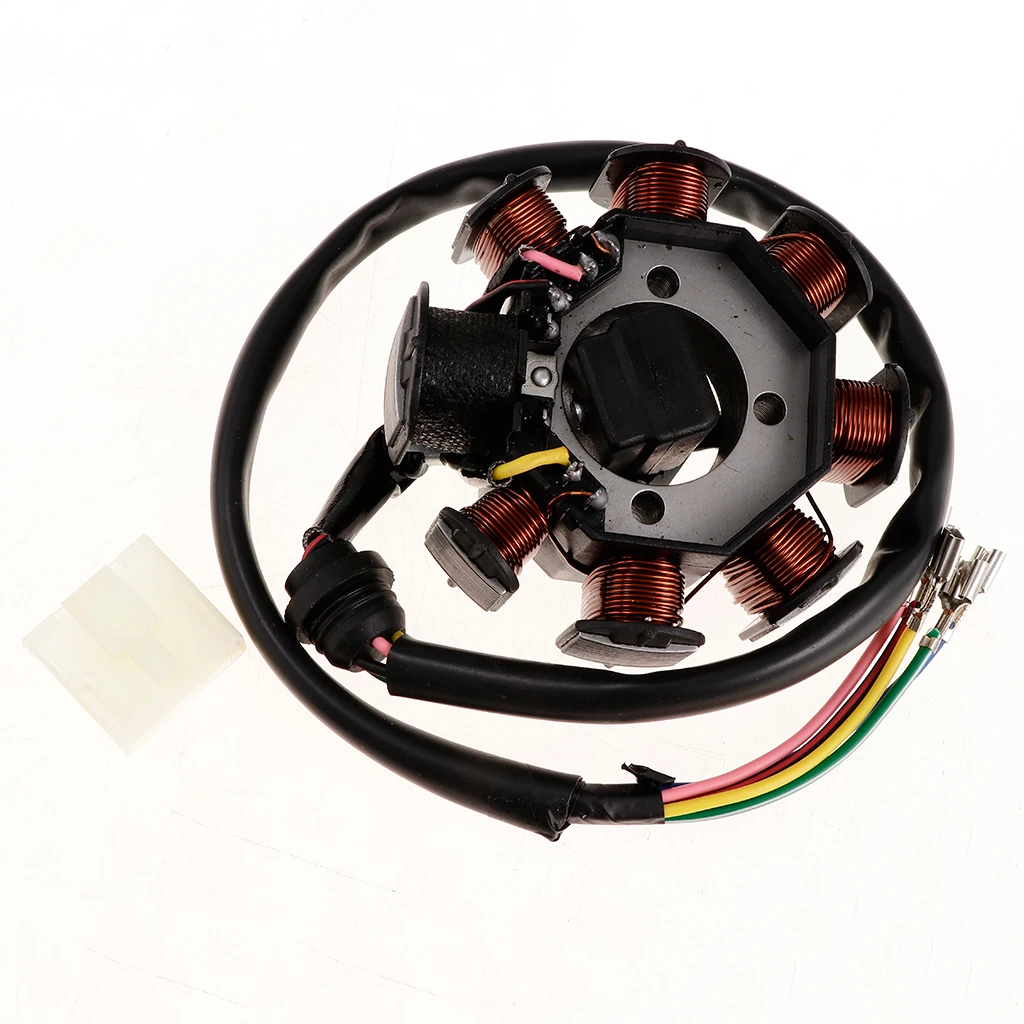 1 set Wiring Harness Loom CDI Ignition Coil Spark Plug Rectifier Key Switch Kit for 150cc 250cc ATV Dirt Bike Magneto Stator