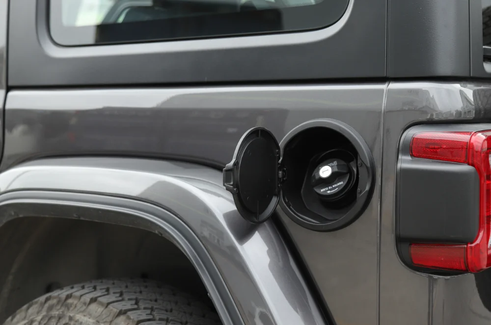 Крышка топливного бака для Jeep Wrangler+ декоративные наклейки внешние аксессуары ABS+ алюминиевый сплав модификация автомобиля Стайлинг 1 шт