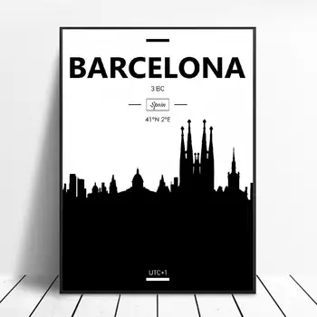 

Barcelona Canvas Painting Wall Art Pictures Prints Home Decor Wall Poster Decoration for living Room