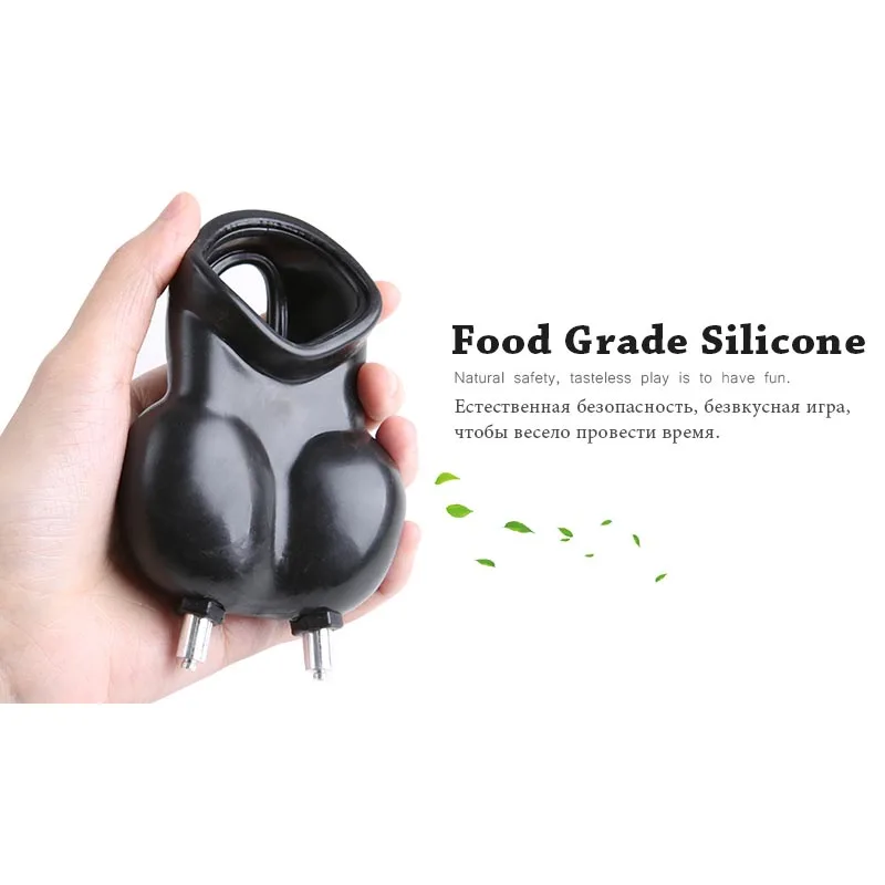 Male Electric Shock Scrotum Ring Sex Ball Stretcher Chastity Device Cock Cage Penis Ring BDSM Scrotum Bondage Electro Stimulator electro sex toys,electric sex toys,penis rings
