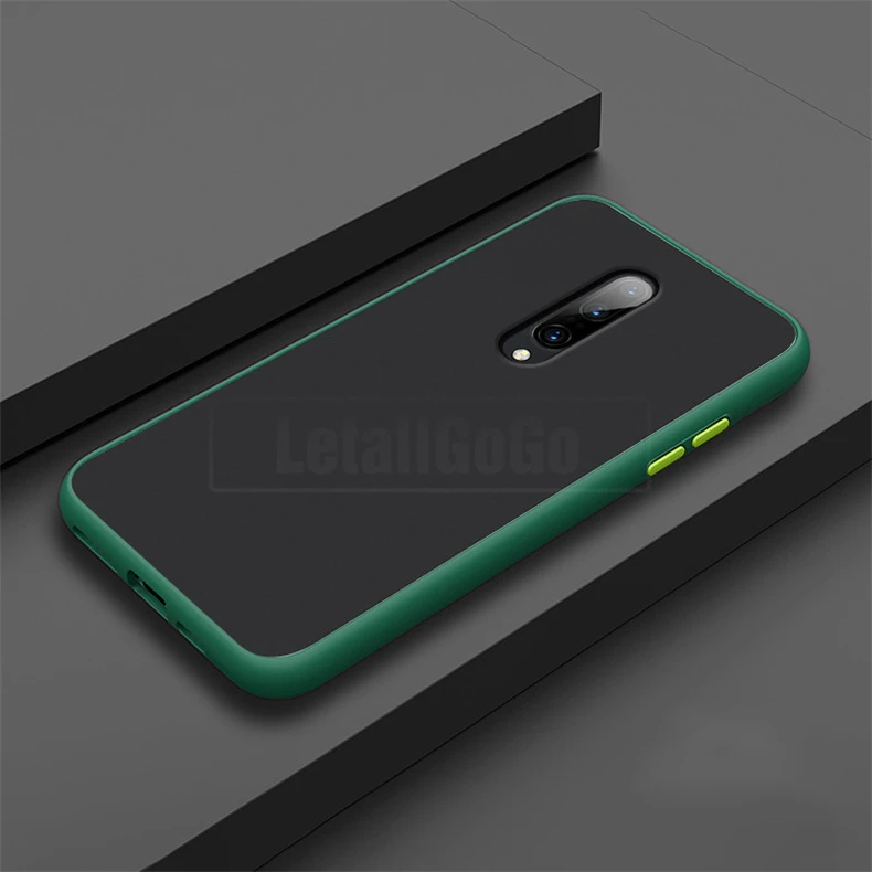 Матовый сенсорный чехол для телефона для Oneplus 7 Pro чехол силиконовая задняя крышка для One Plus 7 Pro Силиконовый противоударный чехол