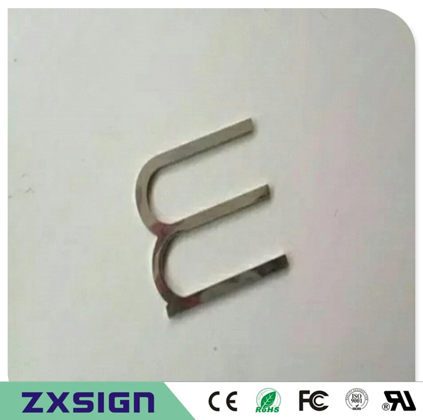 Заводская розетка толщина 2 мм твердые матовые зеркальные полированные буквы из