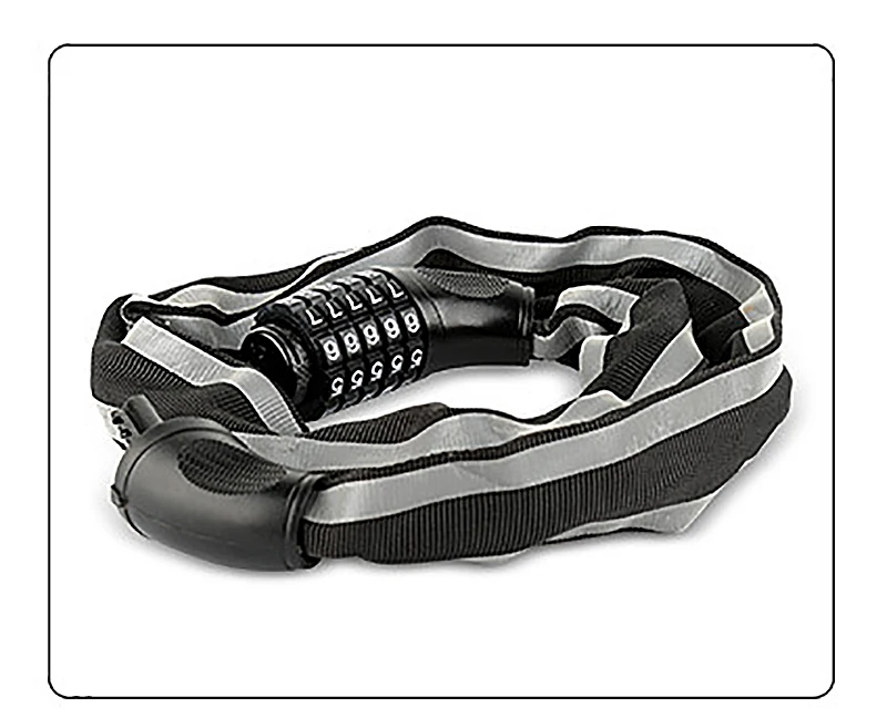 Bicycle Lock Chain Lock Anti-theft Mountain Bike Password Lock Steel Cable Lock Bicycle Universal Chain Lock Electric Car