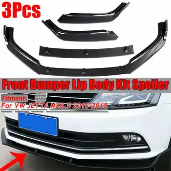 

New Car Front Bumper Lip Splitter Lip Chin Bumper Diffuser Spoiler Body Kit Protection For VW JETTA MK6.5 2015