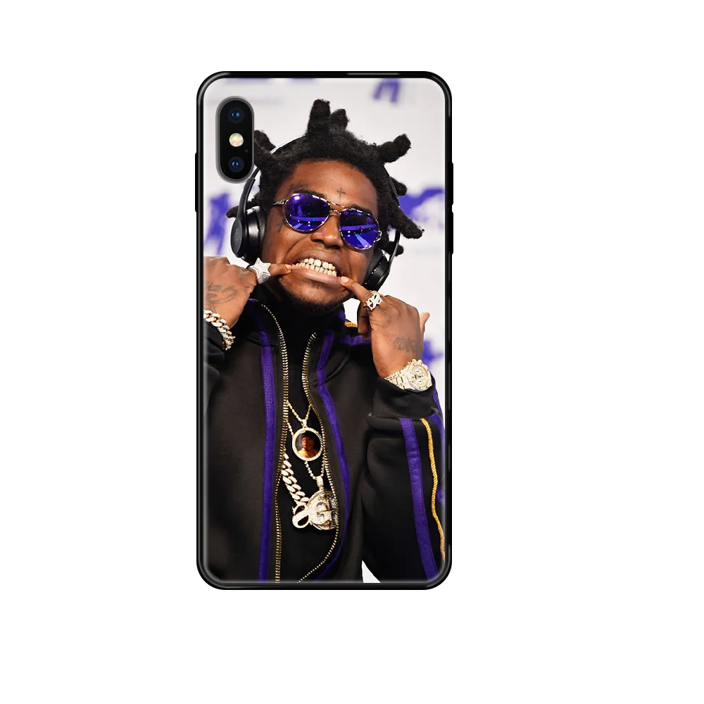 Rapper kodak black Phone case For iphone 4 4s 5 5S SE 5C 6 6S 7 8 plus X XS XR 11 PRO MAX 2020 black pretty coque 3D shell