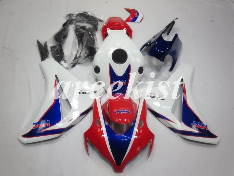 ABS литьевая форма мотоцикл обтекатели комплект Подходит для Honda CBR1000RR 08 09 10 11 2008-2011 набор кузова белый черный синий