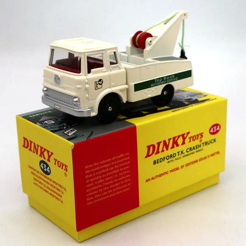 Atlas Dinky toys 434 Бедфорд ТЗ Аварийный Грузовик с полностью работающей лебедкой литые модели Ограниченная серия Коллекция авто автомобиль