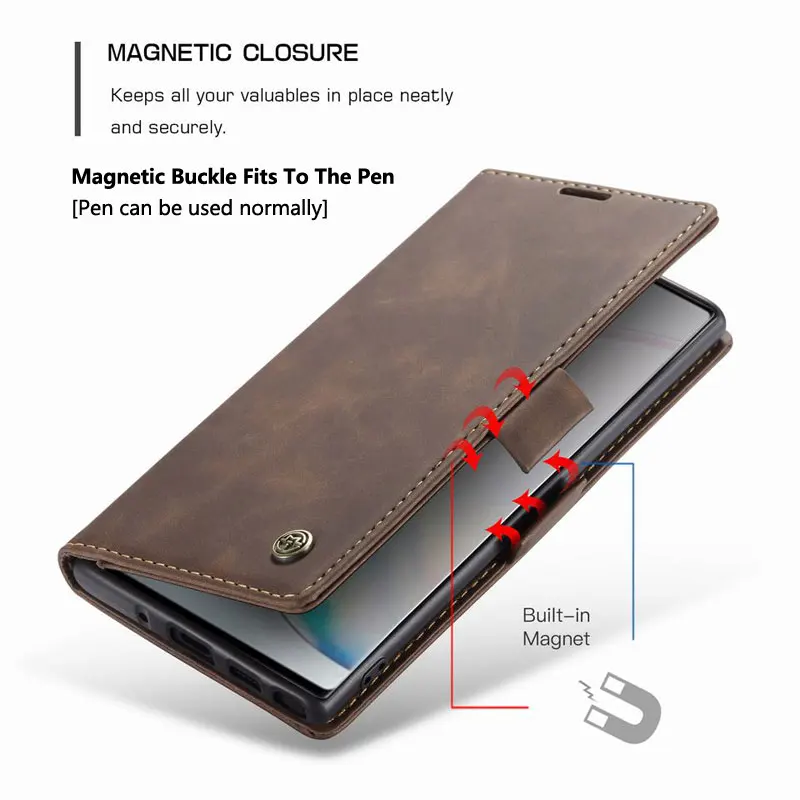 Чехол me для samsung Galaxy Note10 Plus, Роскошный чехол из искусственной кожи с откидной крышкой, защитный чехол для samsung S10, S8, S9 Plus, чехол Note10