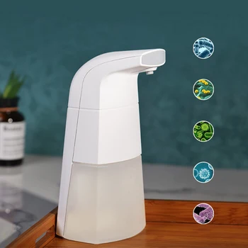 

250ml Automatic Induction Soap Dispenser | Smart Pressurized Infrared Detection Soap Dispenser For Kitchen / Bathroom