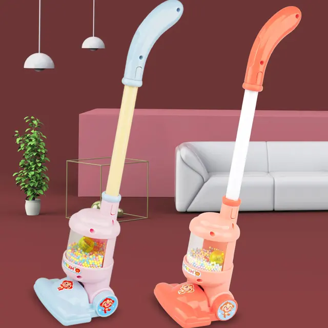 Children Electric Mini Vacuum Cleaner Simulation Charging Housework Dust Catcher Toy Kids Educational Role Playing Game Kids Toy 2