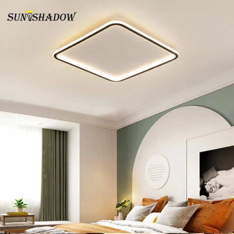 

Modern Led Ceiling Light Surface Mount 110V 220V Led Ceiling Lamp for Living room Bedroom Dining room Lampare deco tech Lights