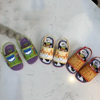 

2020 New Kids Cartoon Summer Sandal Mini Melissa fashion jelly shoes for girl and boy Childre PVC Candy Shoes Boy Sandal