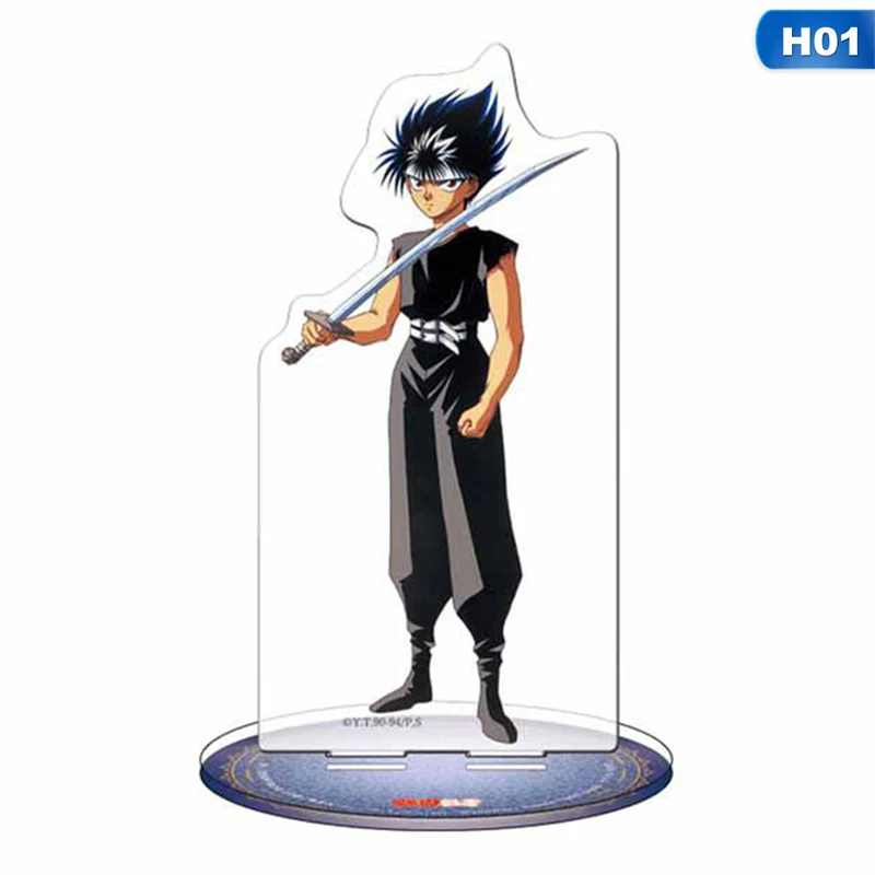 Японское аниме фигурка Hakusho Kurama/мимолетная тень акриловая фигурка Коллекционная модель лицензирования