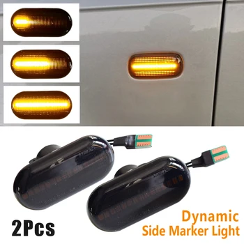 

For Renault Megane 1 Clio1 2 KANGOO ESPACE Smart Fortwo 453 Dacia Duster Dokker Lodgy LED Dynamic Side Marker Turn Signal Light